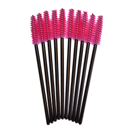Szempillaspirál pink/fekete 80db