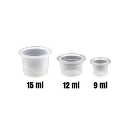 Egyszerhasználatos festéktartó kupak 12mm-es, 50db