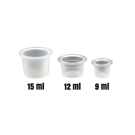 Festék, pigment tartó kupak 9mm-es, 50db