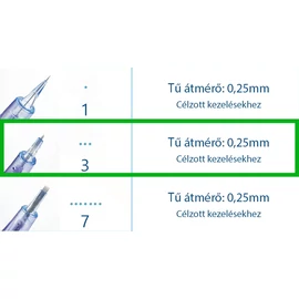 Mezopen tűmodul 3 tűs