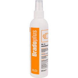 BradoPLUS bőrfertőtlenítő színtelen szórófejes 250ml