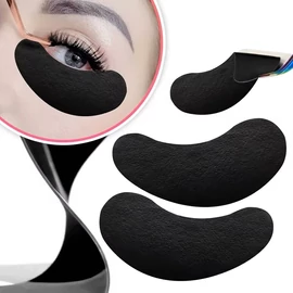 Szemalátét, tapasz Hidrogél Lint Free fekete UV pillázáshoz, 1 pár