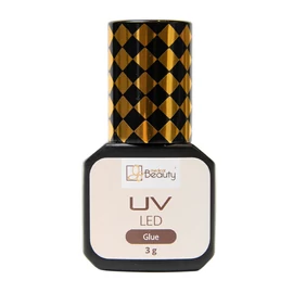 Műszempilla ragasztó, 0,5 másodperces UV LED fényre kötő