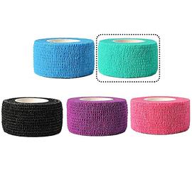 Tetováló gép csúszásgátló trendi bandázs szalag 2,5cm x 4,5m Zöld 