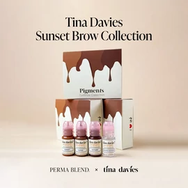 Perma Blend Luxe - Tina Davies Sunset Brow pigment készlet 4x15ml