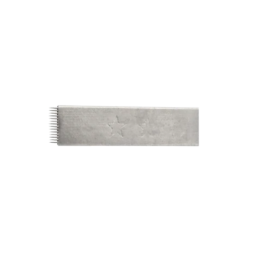 Microblading tű 14 FLAT fém borítású 10db