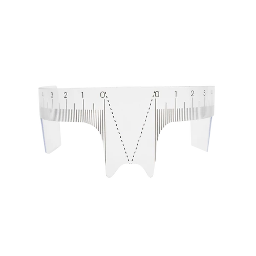 3D Műanyag szemöldök vonalzó PRO