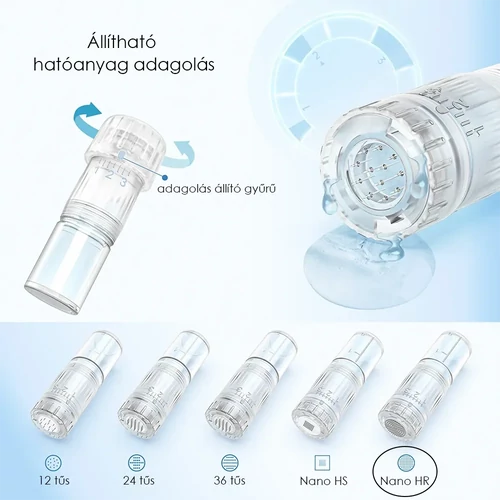 Hydrapen H5 nano HR hidrapen modul hatóanyag adagolóval