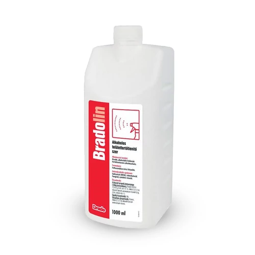 BradoLIN alkoholos felület fertőtlenítő 1000ml