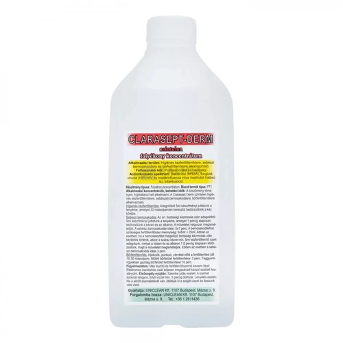Alkoholos bőrfertőtlenítő Clarasept Derm 1 liter