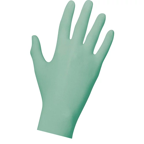 Prémium NITRIL kesztyű, 3,4gr, púdermentes, menta M