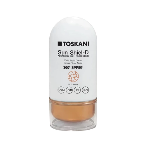 Fényvédő krém, folyékony SPF50+ arcra 50ml SUN SHIEL-D