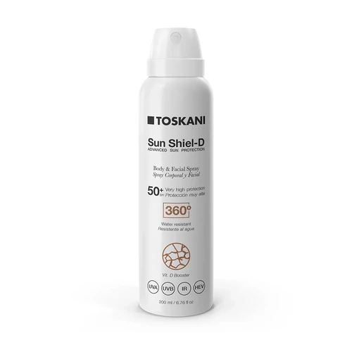 Fényvédő spray SPF50+ arcra / testre 200ml SUN SHIEL-D