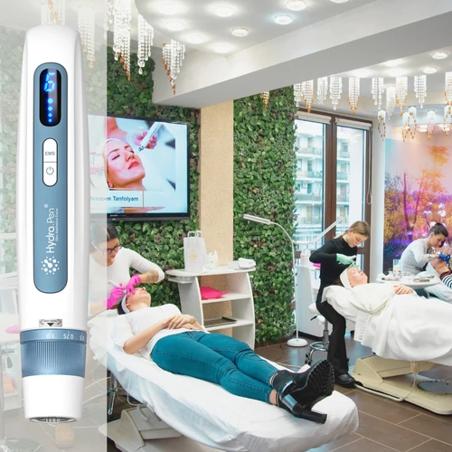 Hidrapen H5 fehér készülék + Hydrapen arckezelő tanfolyam + hatóanyag tanfolyam