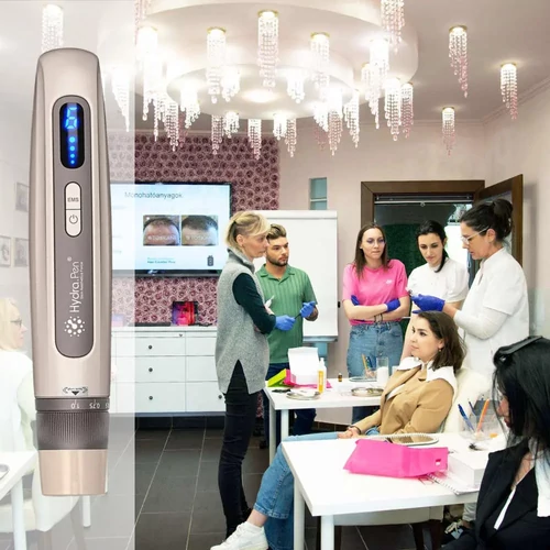 Hidrapen H5 arany készülék + Hydrapen hajkezelő tanfolyam + hatóanyag tanfolyam