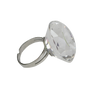 Kép 1/4 - Ragasztó tartó kristály gyűrű