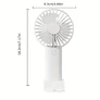 Kép 2/2 - Pillás ventilátor, fehér