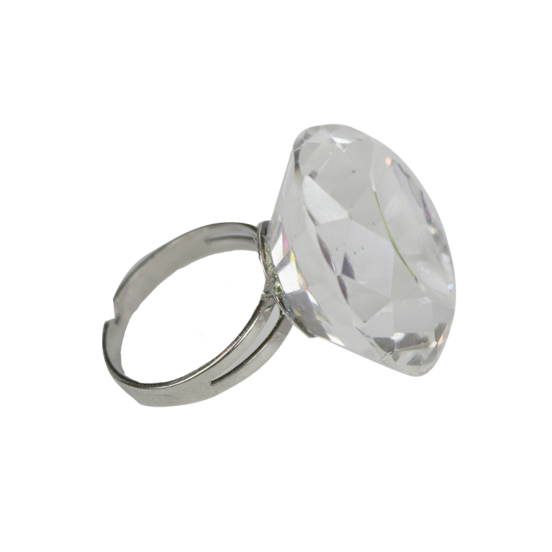 Gyűrűs műszempilla ragasztó tartó kristály gyűrű