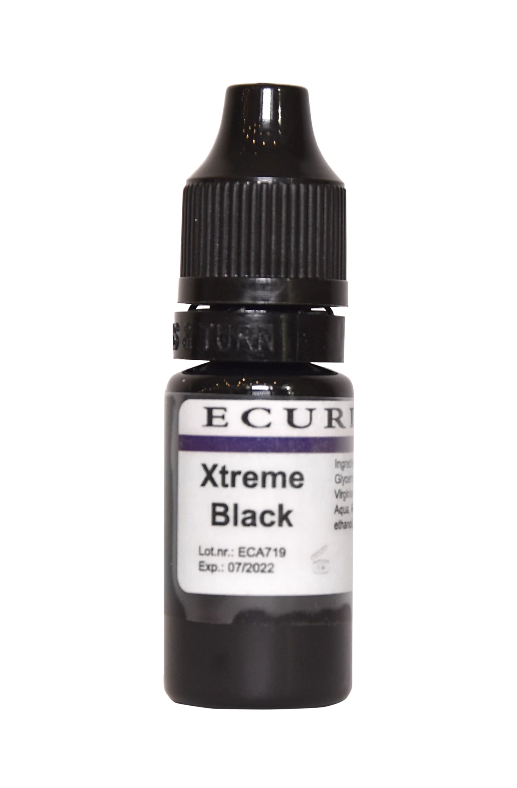 Ecuri Xtreme Ombre Black pigment 10ml