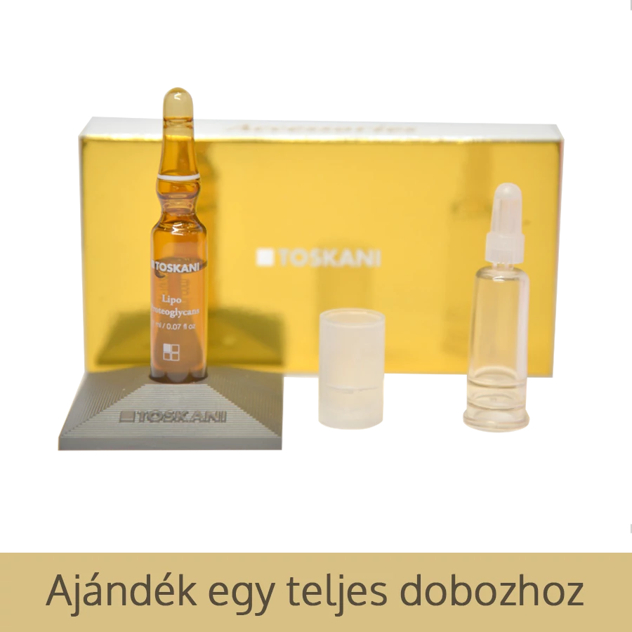 Ampulla tartó, nyitó és cseppentő készlet