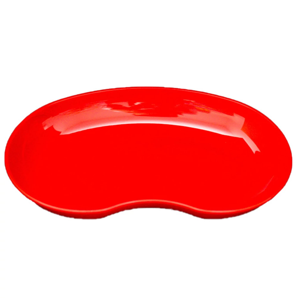 Műanyag vesetál piros 26cm