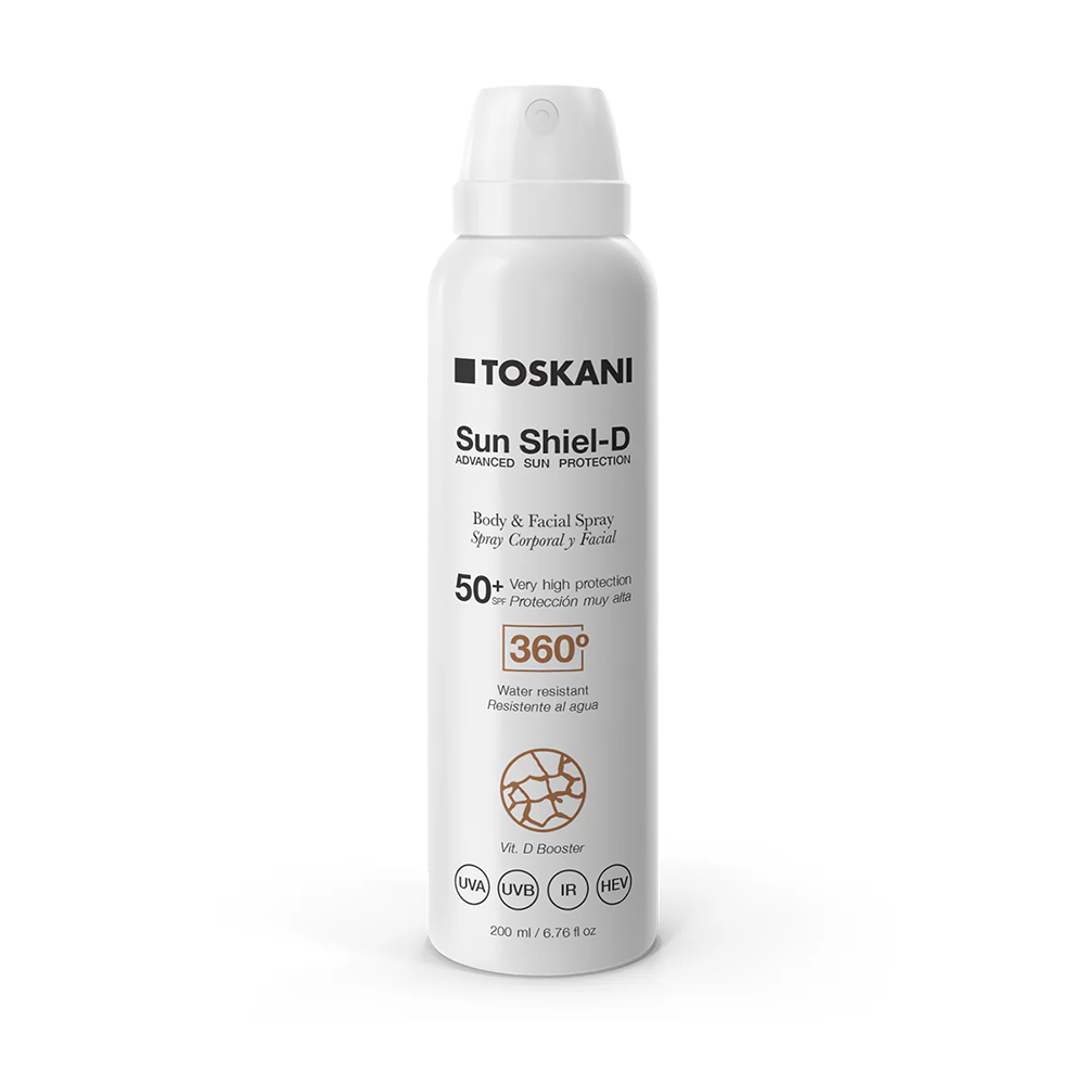 Fényvédő spray SPF50+ arcra / testre 200ml SUN SHIEL-D