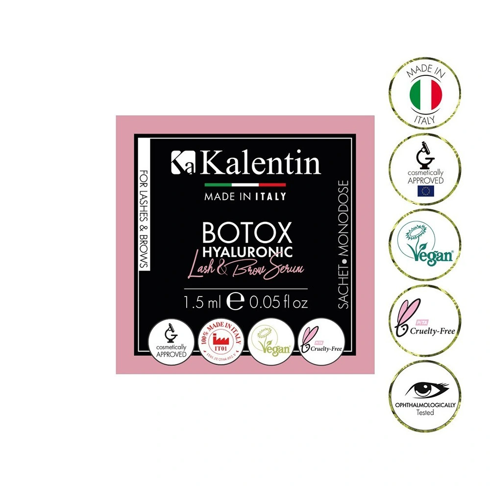 Kalentin szempilla, szemöldök botox vitalizáló szuper szérum 1,5ml