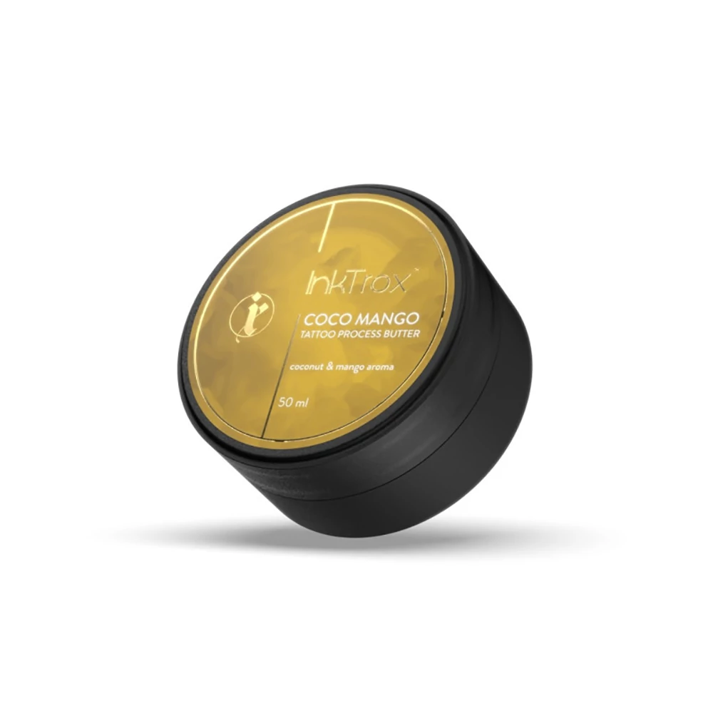 Inktrox tetoválás közbeni ápoló vaj komplex, PROCESS BUTTER COCONUT & MANGO 50ml