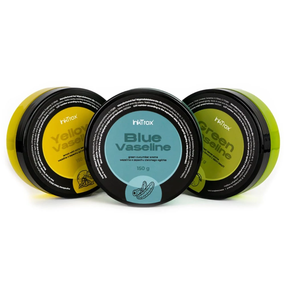 Inktrox tetováló vazelin készlet, SET FRESH 3x150g